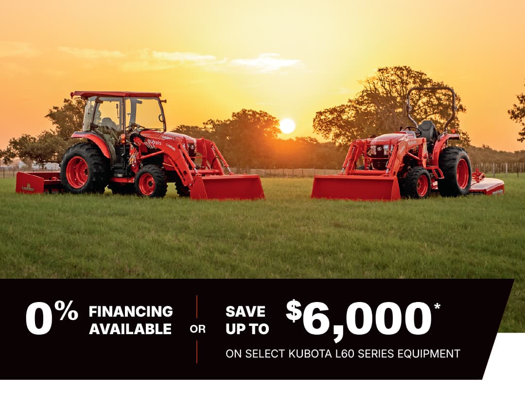 Save on Select Grand L60 Series Tractors